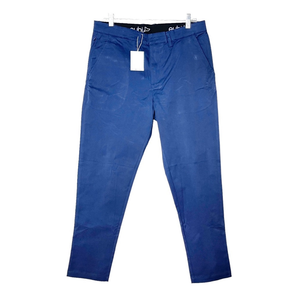 Eubi Navy Blue All Day Chino Pants (32” Inseam) Size Large